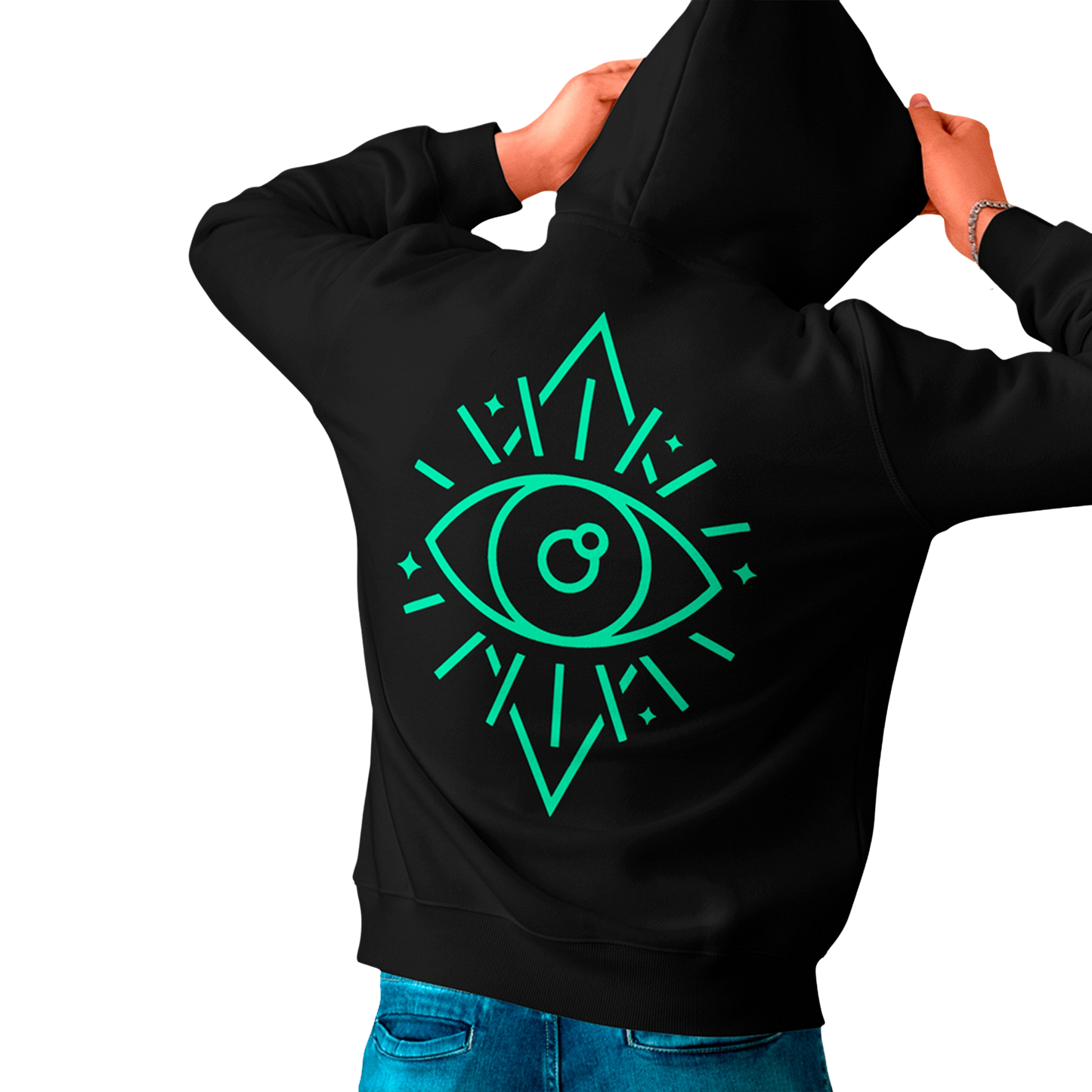 Hidden Society Screen Printed Hoodie