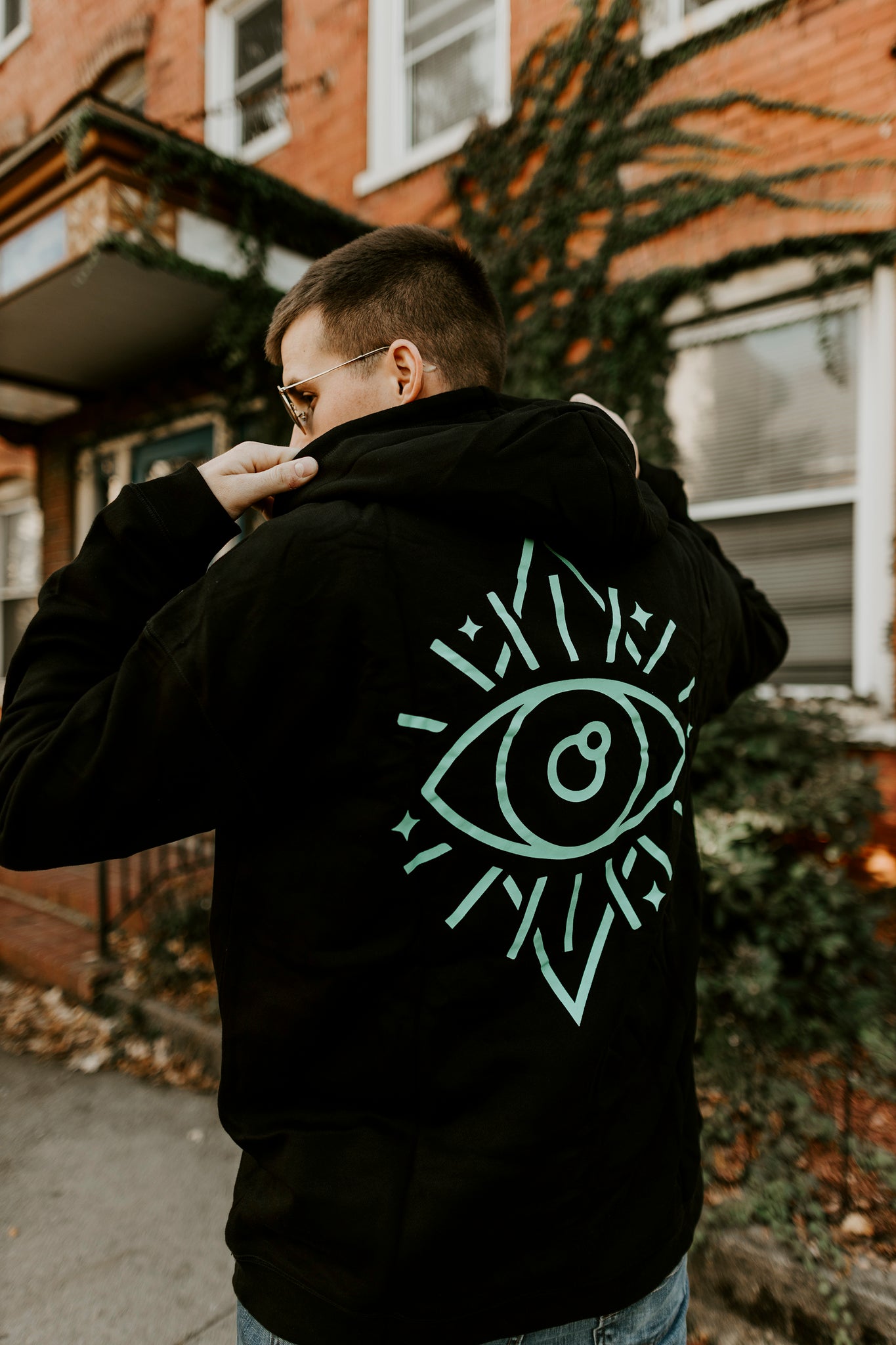 Hidden Society Screen Printed Hoodie